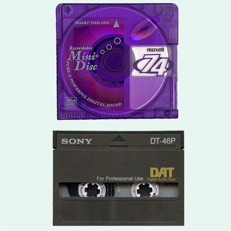 Transfer Minidisc and DAT Convert to CD or WAV, AIFF, MP3