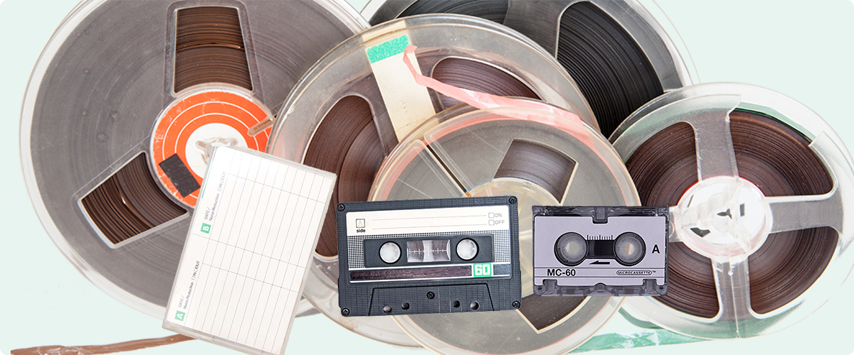 Transfer Cassettes and Reels Transfer to CD or Digital